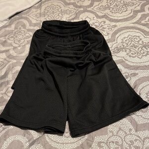 bcg Black Women's Athletic Mesh Shorts
